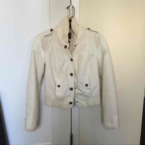 A|X off white bomber jacket, XS